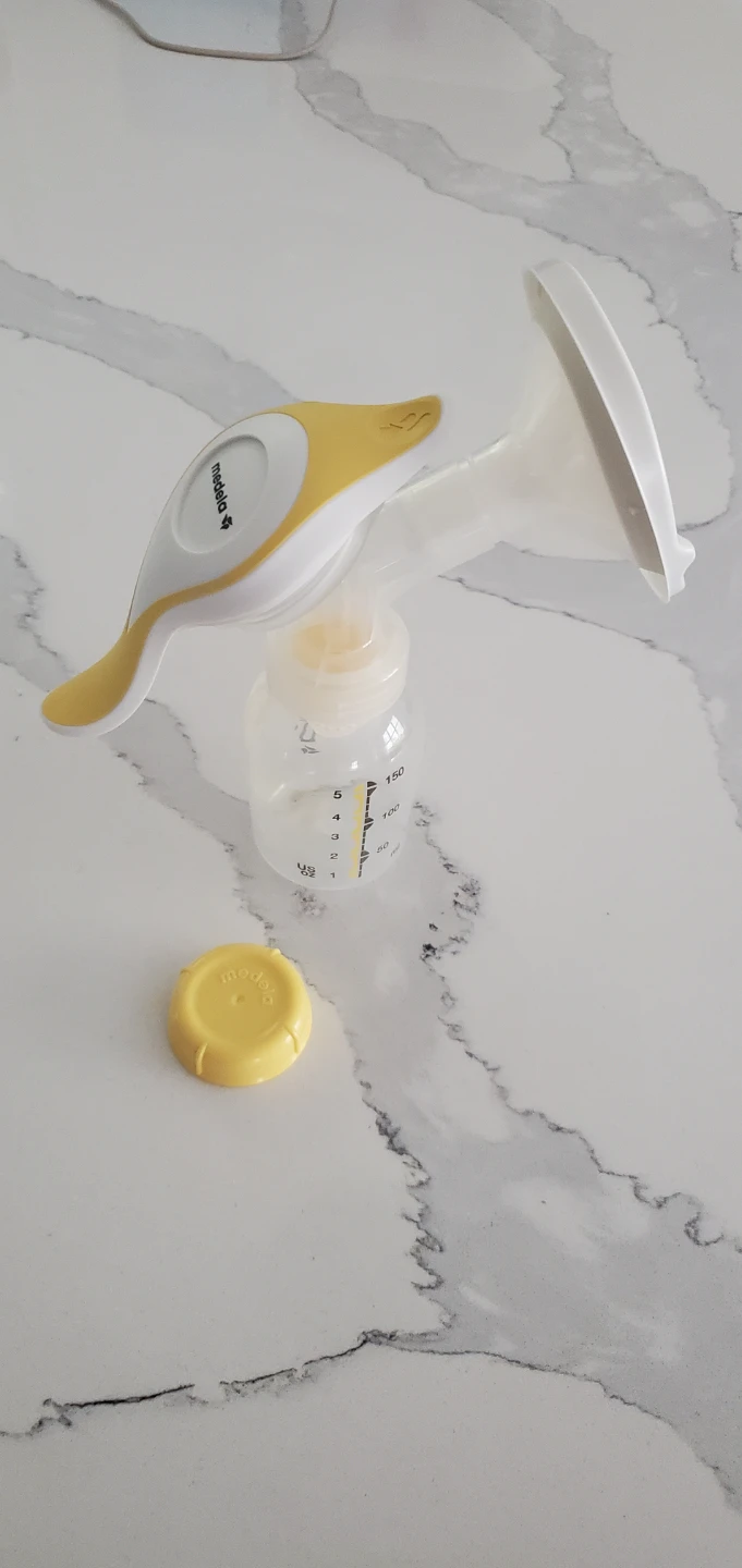Medela Manual Breast Pump Part with Bottle