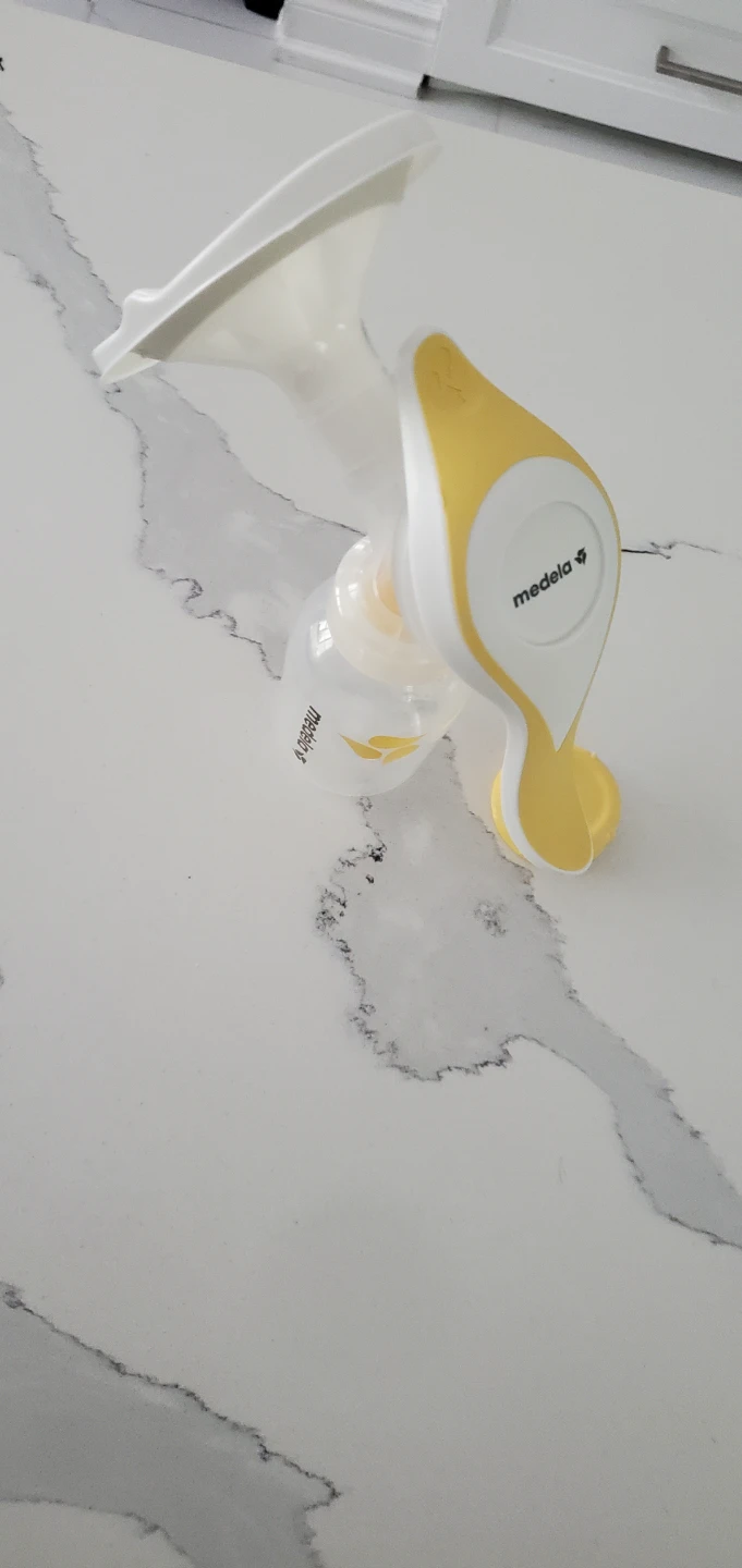 Medela Manual Breast Pump Part with Bottle - photo 3
