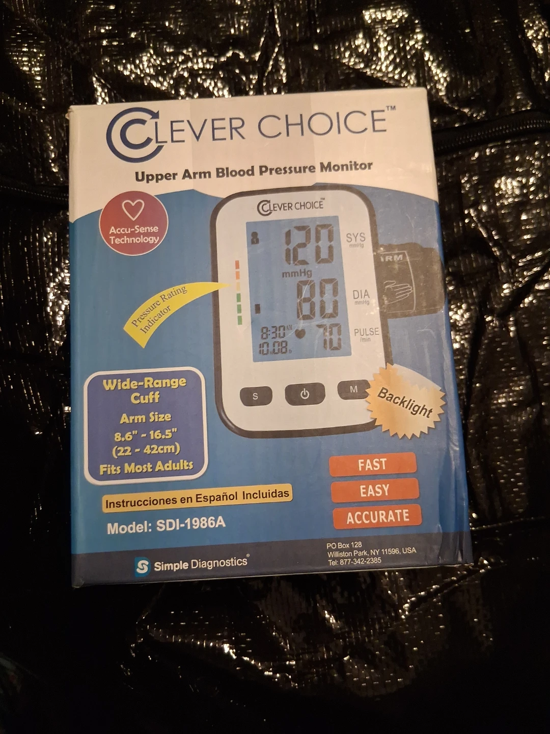 Clever Choice Upper Arm Blood Pressure Monitor SDI-1986A - photo 3