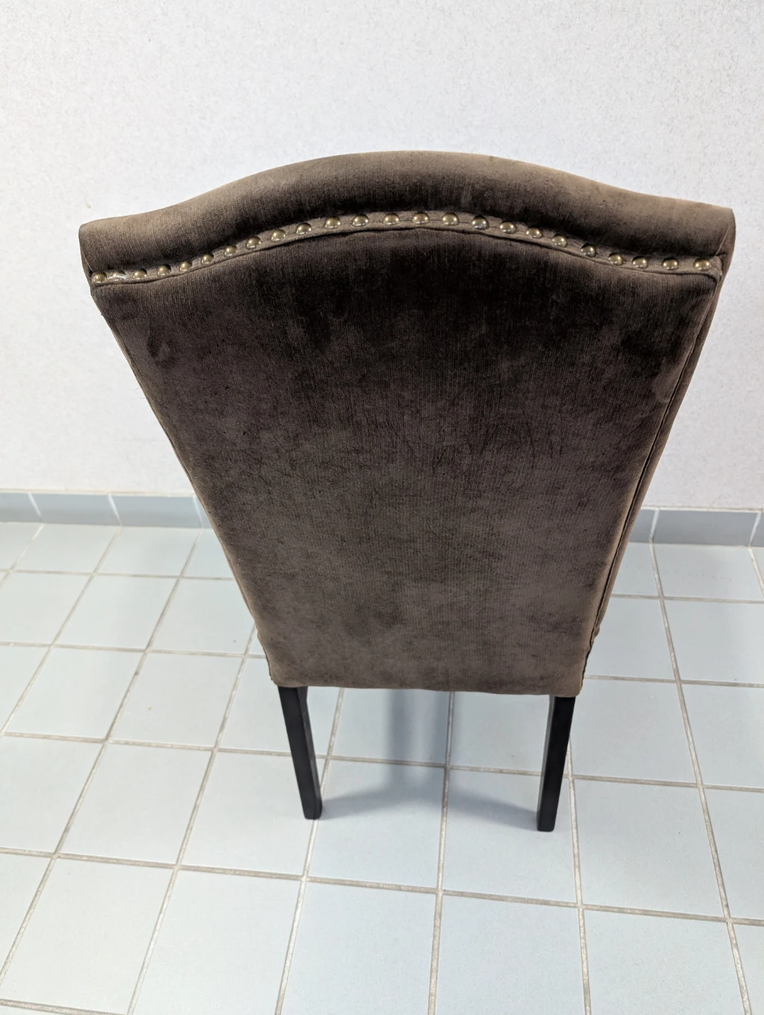 Brown Upholstered Dining Chair (4 in total)FREE