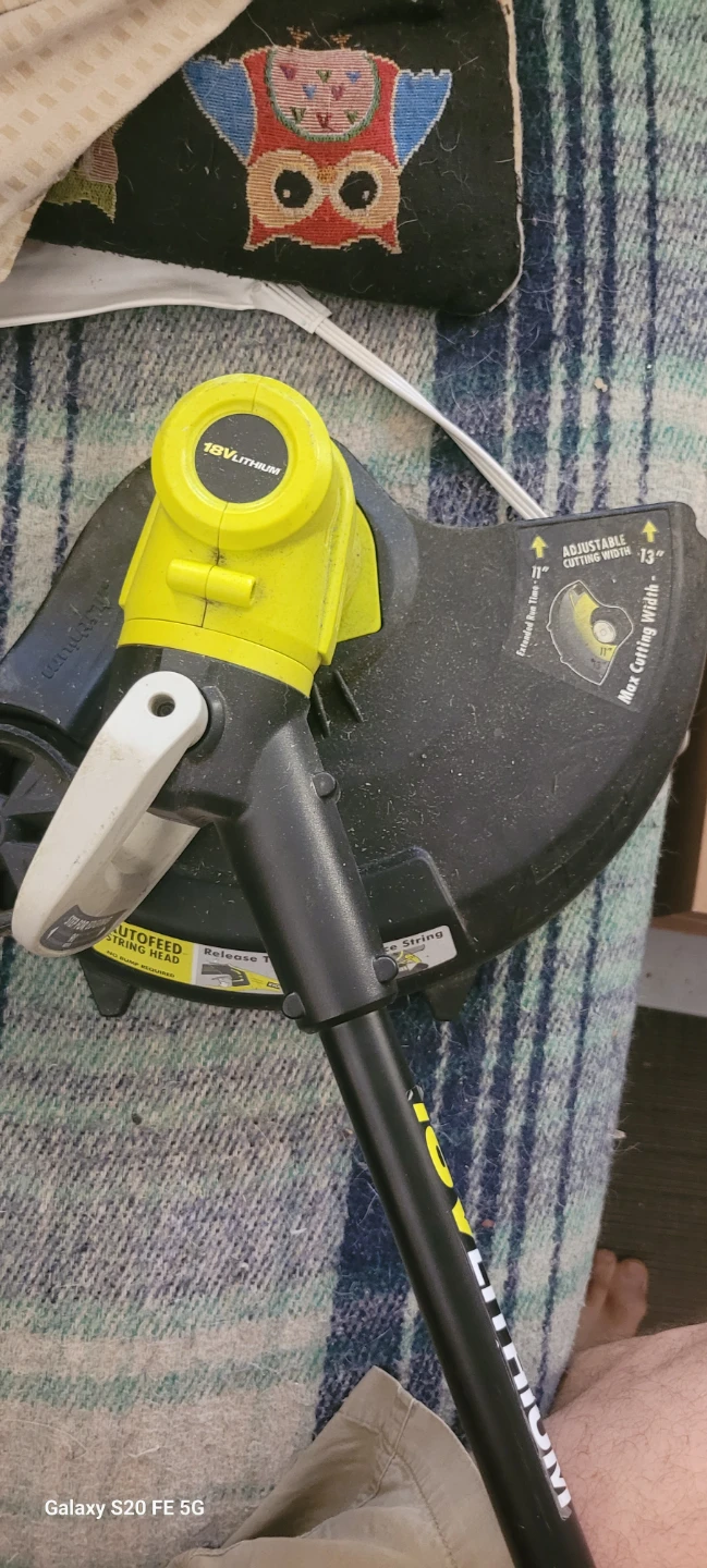 Ryobi 18V Lithium String Trimmer - photo 5