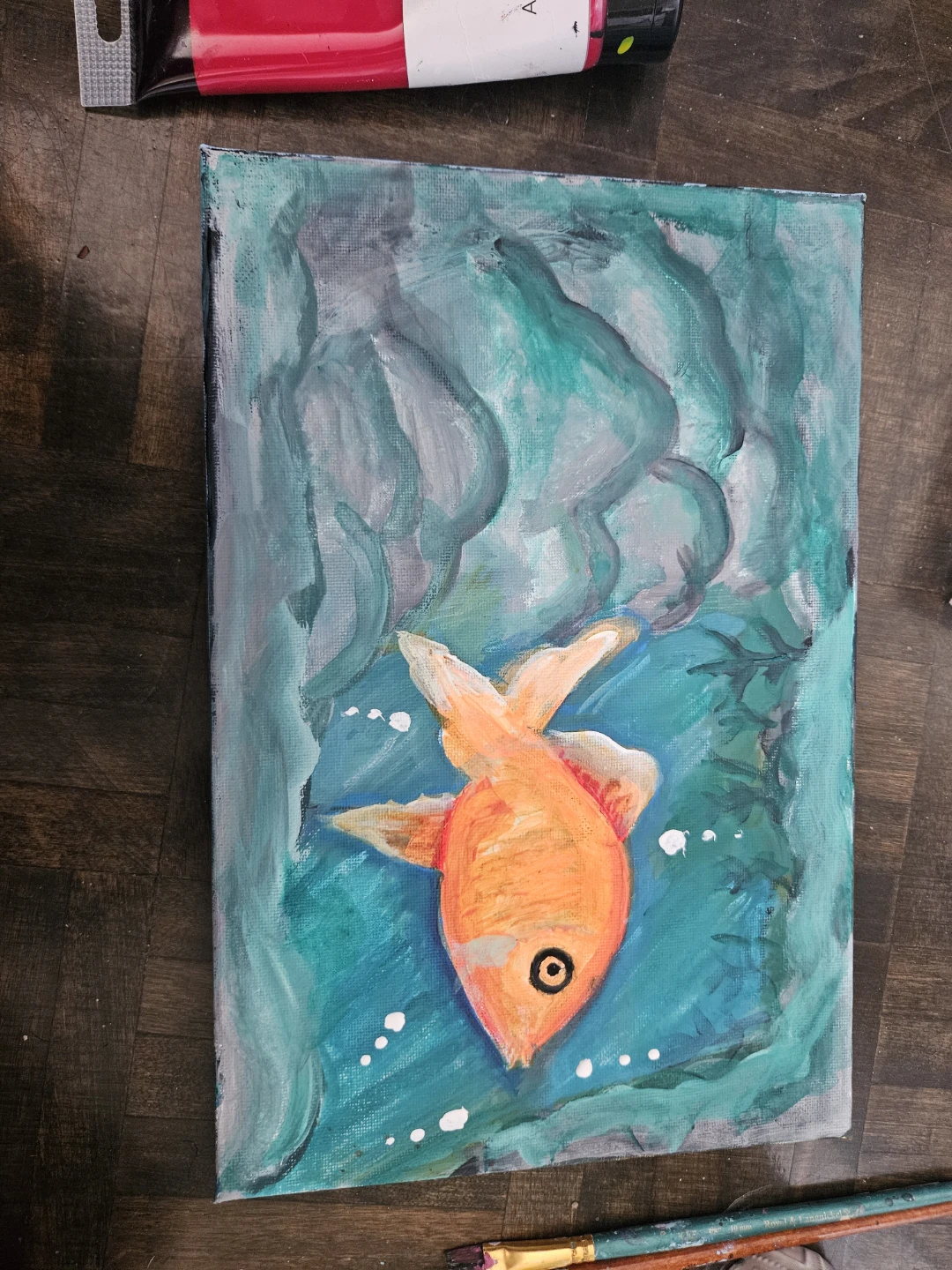 Goldfish painting