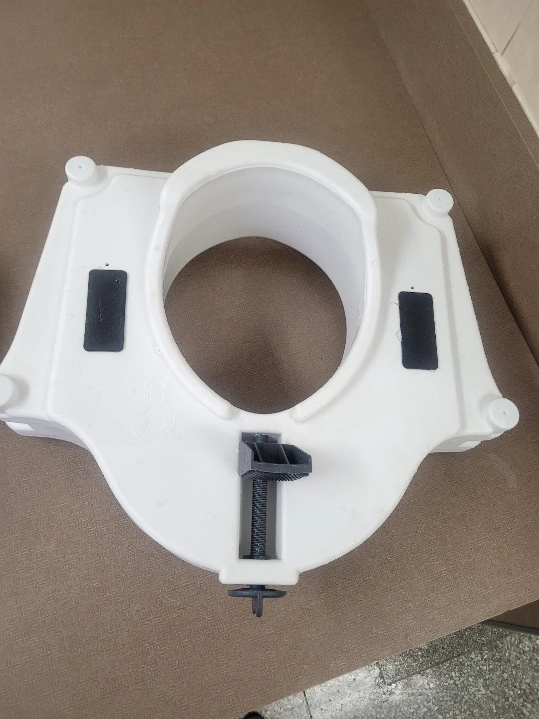 Raised Toilet Seat with Handles - photo 3