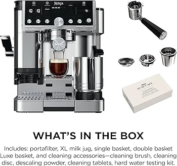 Ninja Luxe Cafe 3 in 1 Espresso Machine