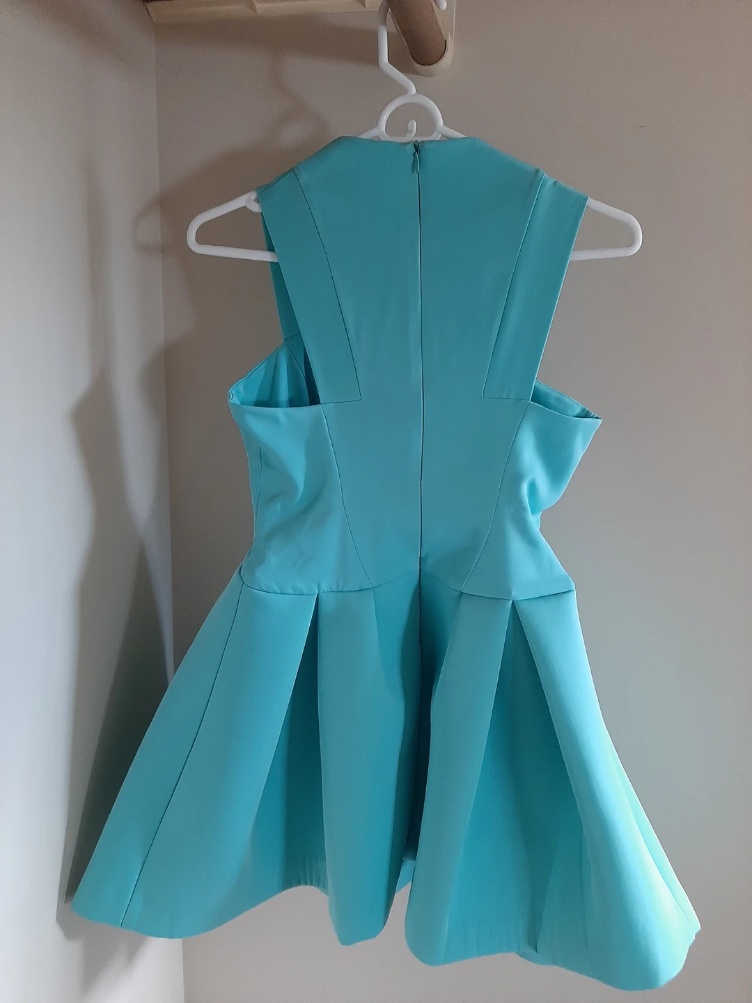AQ/AQ Turquoise Fit and Flare Dress US 2 - photo 2
