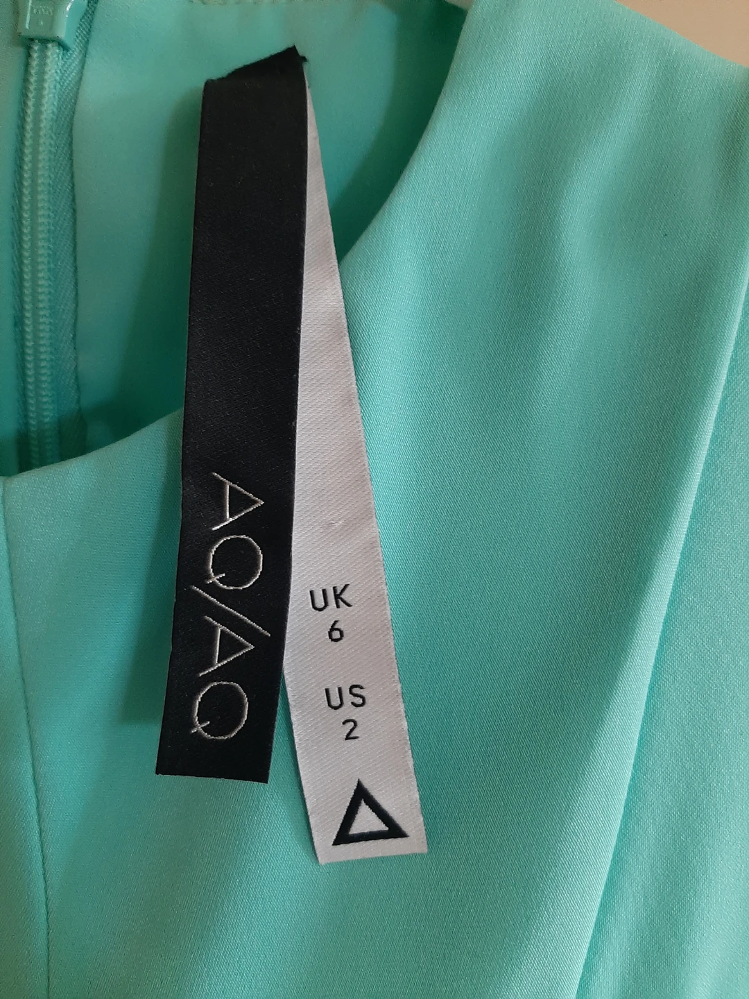 AQ/AQ Turquoise Fit and Flare Dress US 2 - photo 3