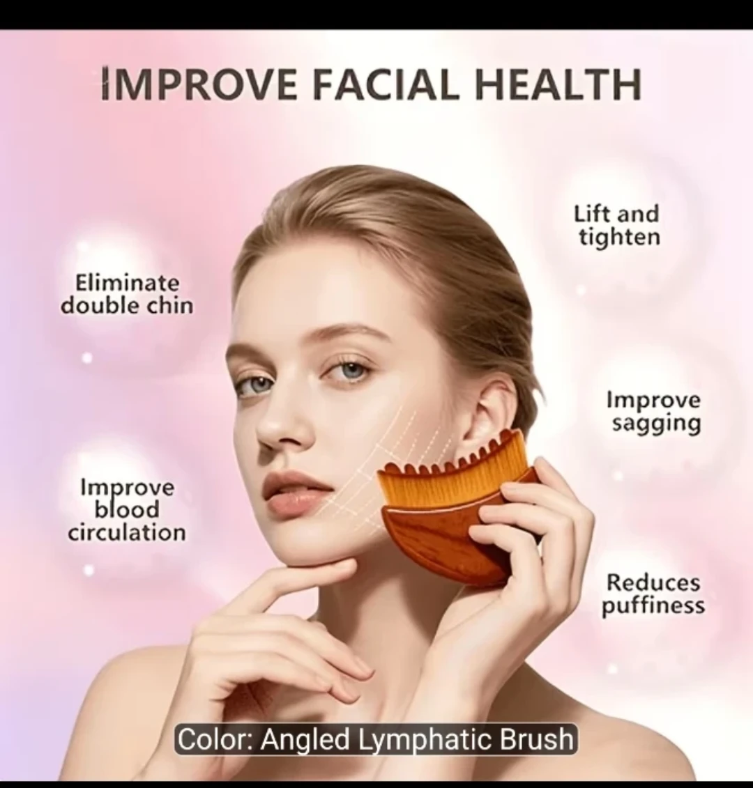 Lymphatic contouring fac brush