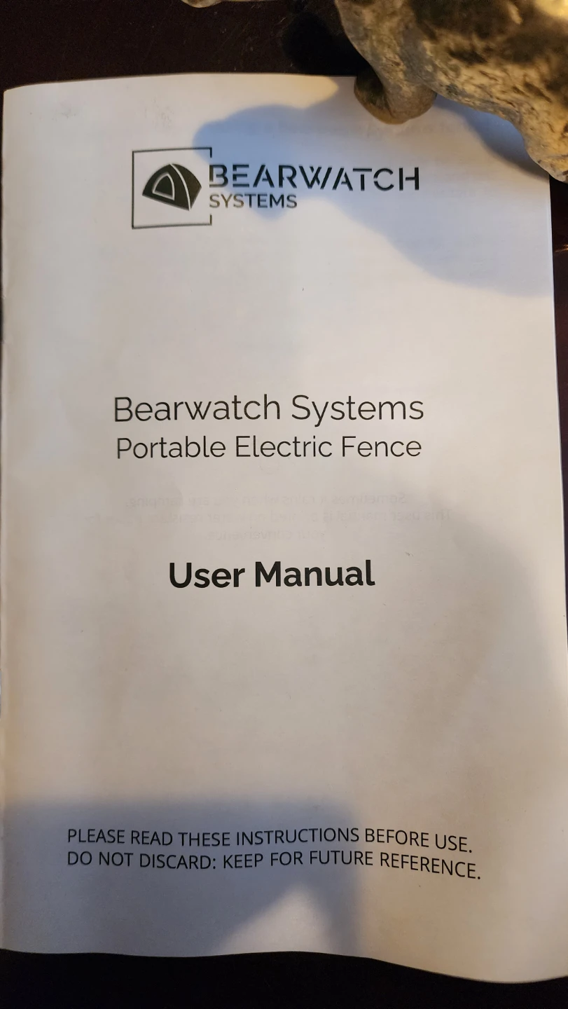 BEARWATCH portable electric bear fence. - photo 3