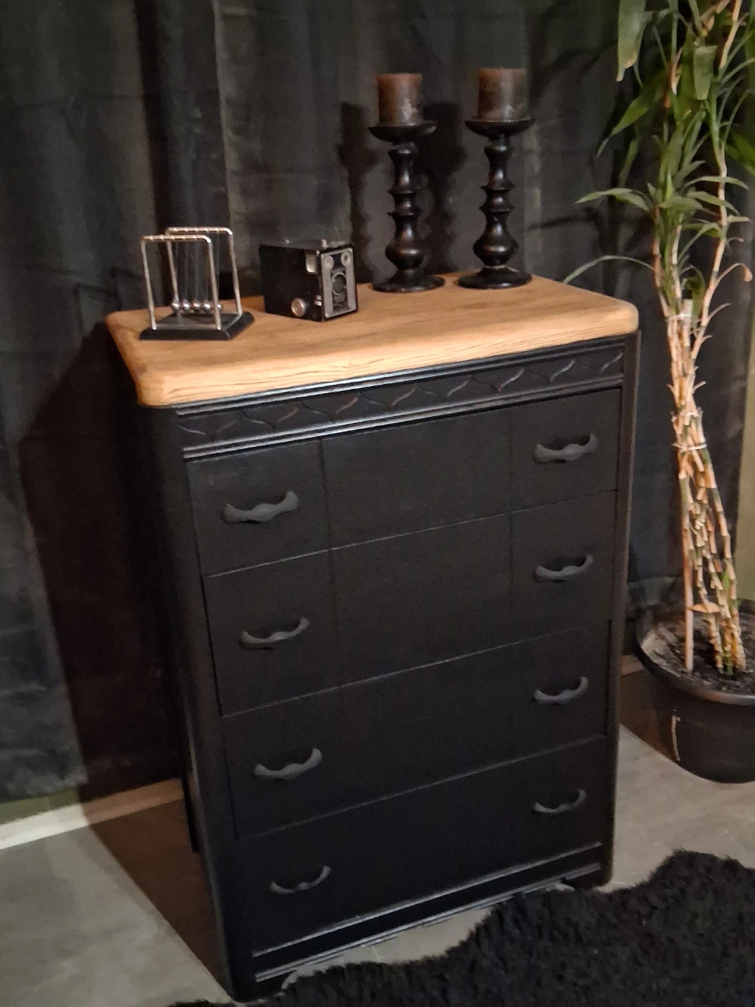 Custom Vintage Waterfall Dresser - photo 3
