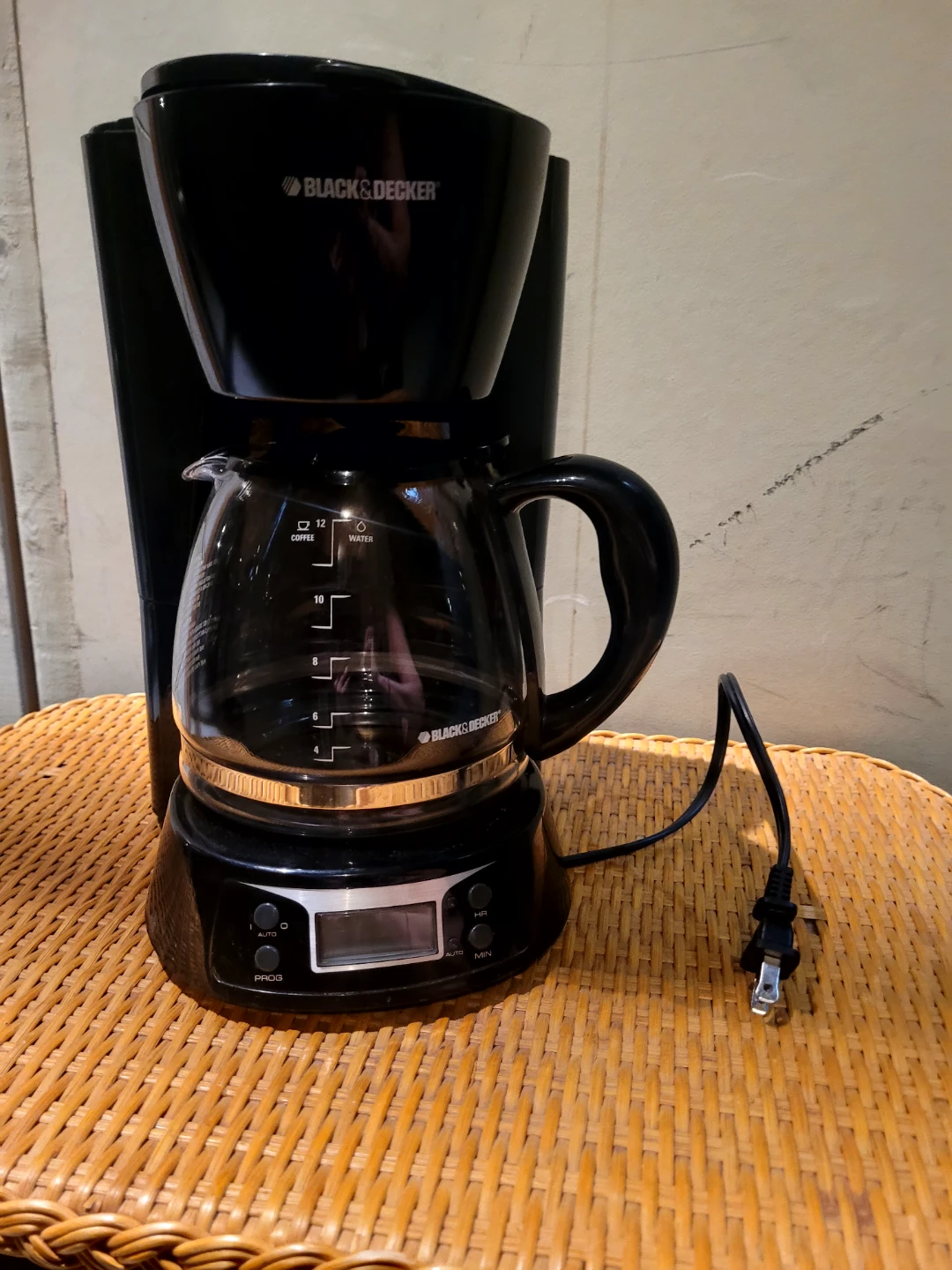 Black & Decker 12-cup coffee maker⚽