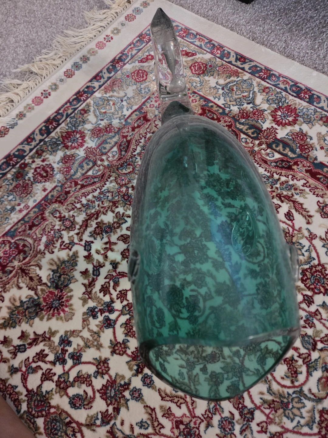 Glass Whale Decanter or Vase - photo 2