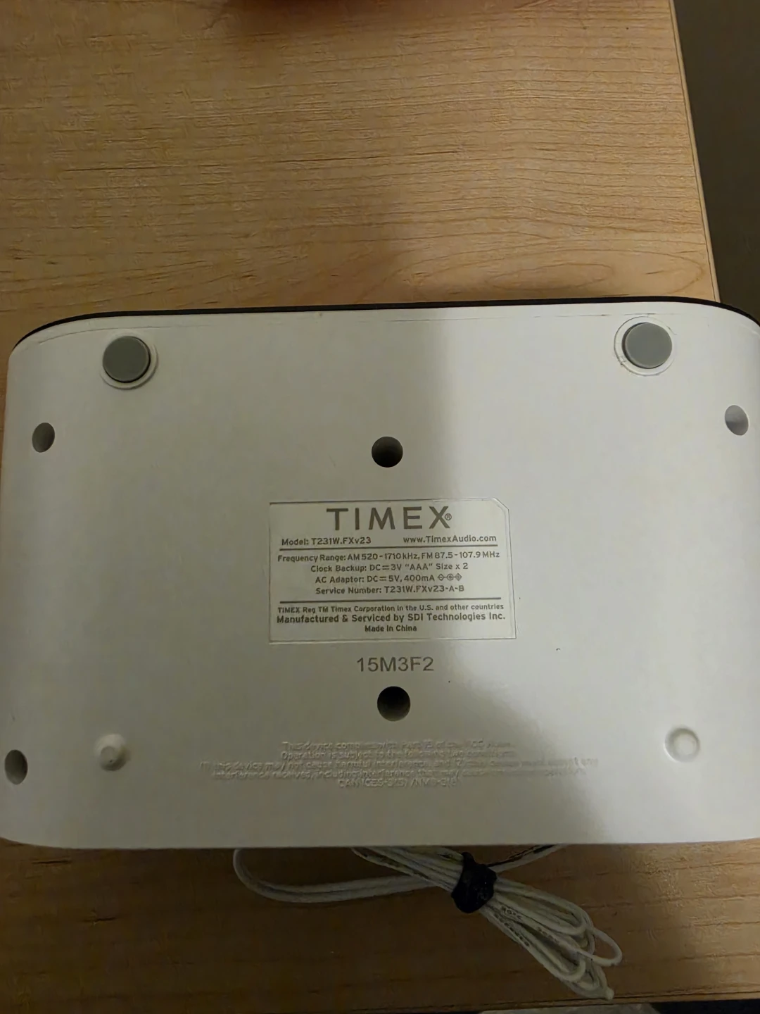 Timex alarm clock - photo 2
