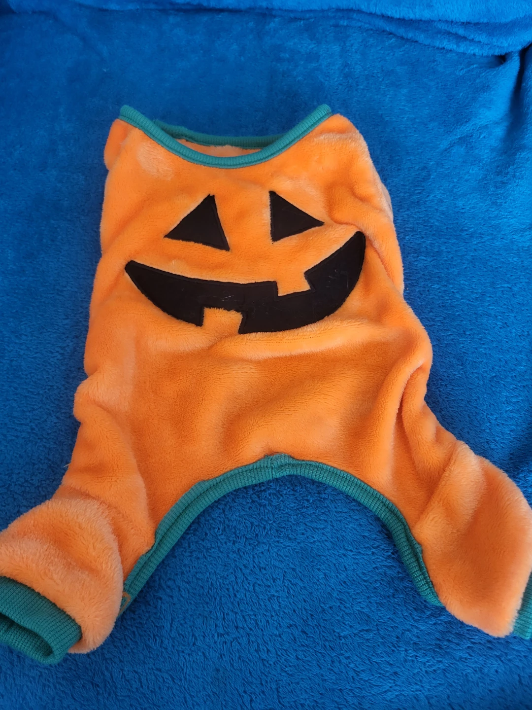 Orange Jack-o'-lantern Pet Costume