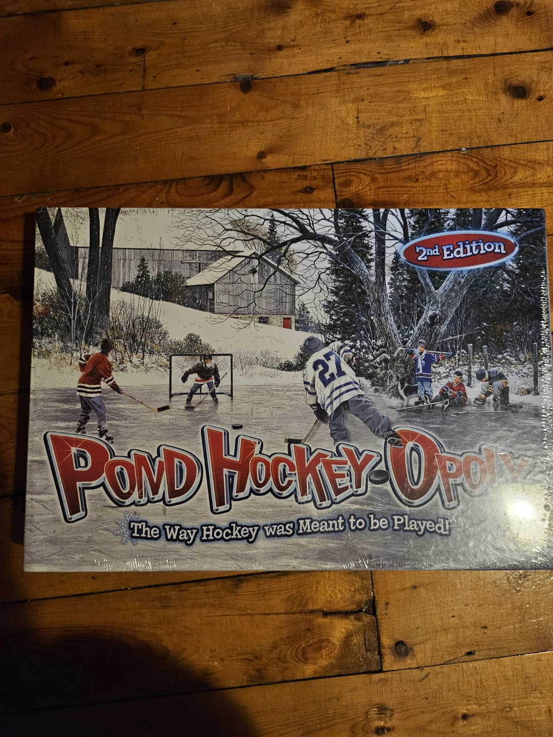 Pond Hockey-Opoly 2nd Edition Board Game