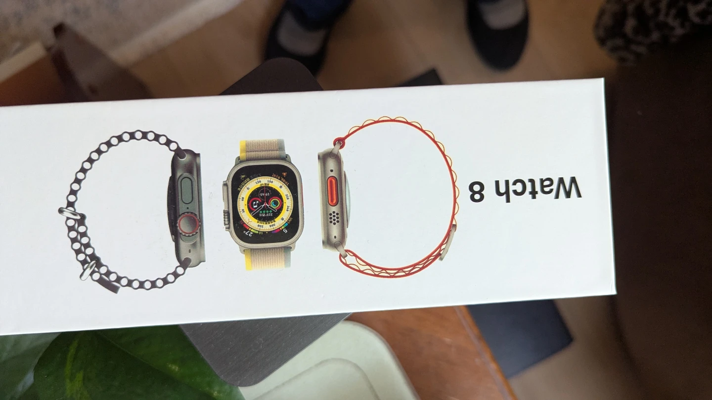 Watch 8 Titanium Case Smartwatch - photo 3