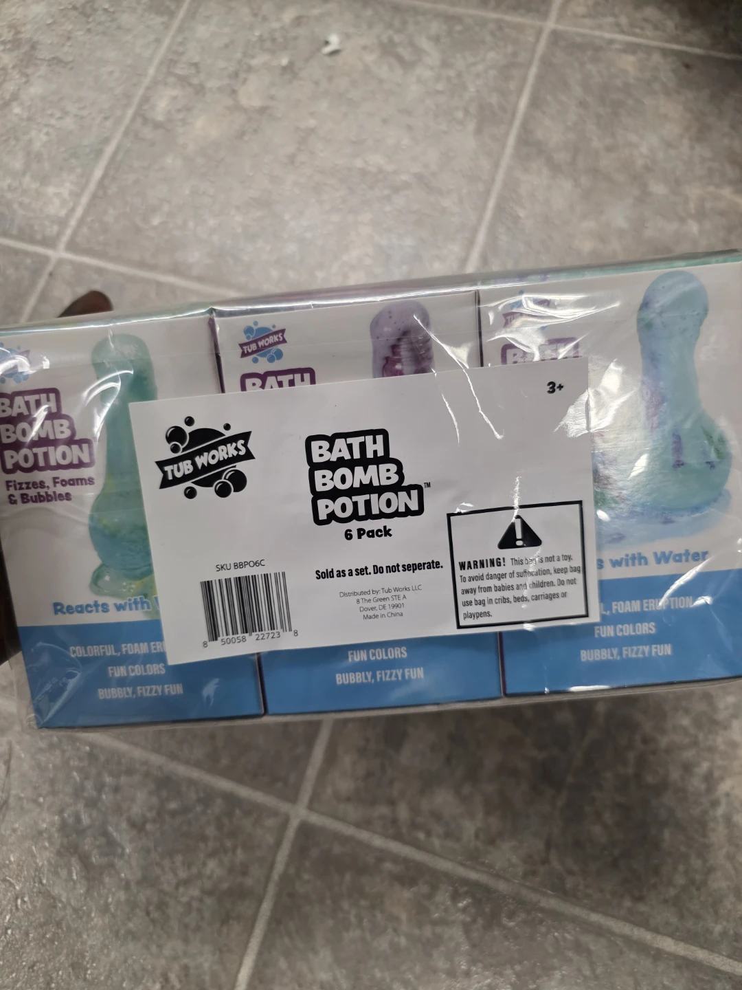 Tub Works Bath Bomb Potion 6 Pack - photo 3