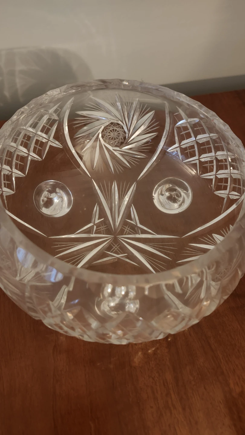 Crystal Footed Bowl - photo 3