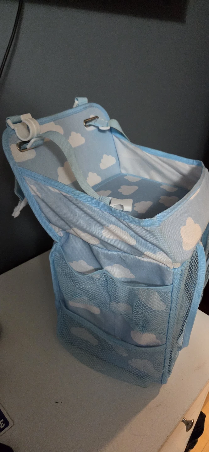 Blue Cloud Print Car Seat Organizer - photo 2