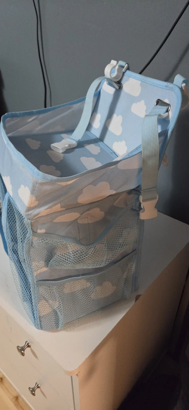 Blue Cloud Print Car Seat Organizer - photo 3