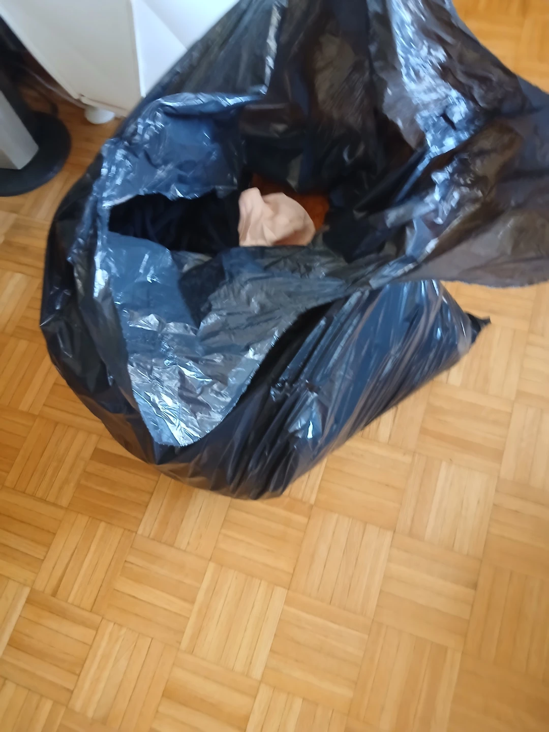 FREE Large garbage bag with assorted clothing inside - photo 2