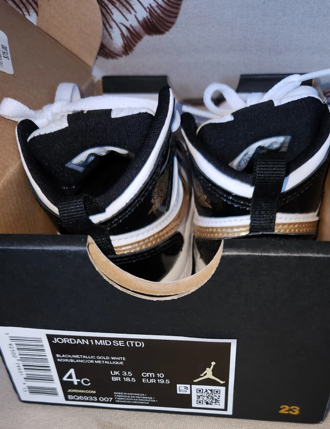 Jordan 1 Mid SE (TD) Toddler Shoes