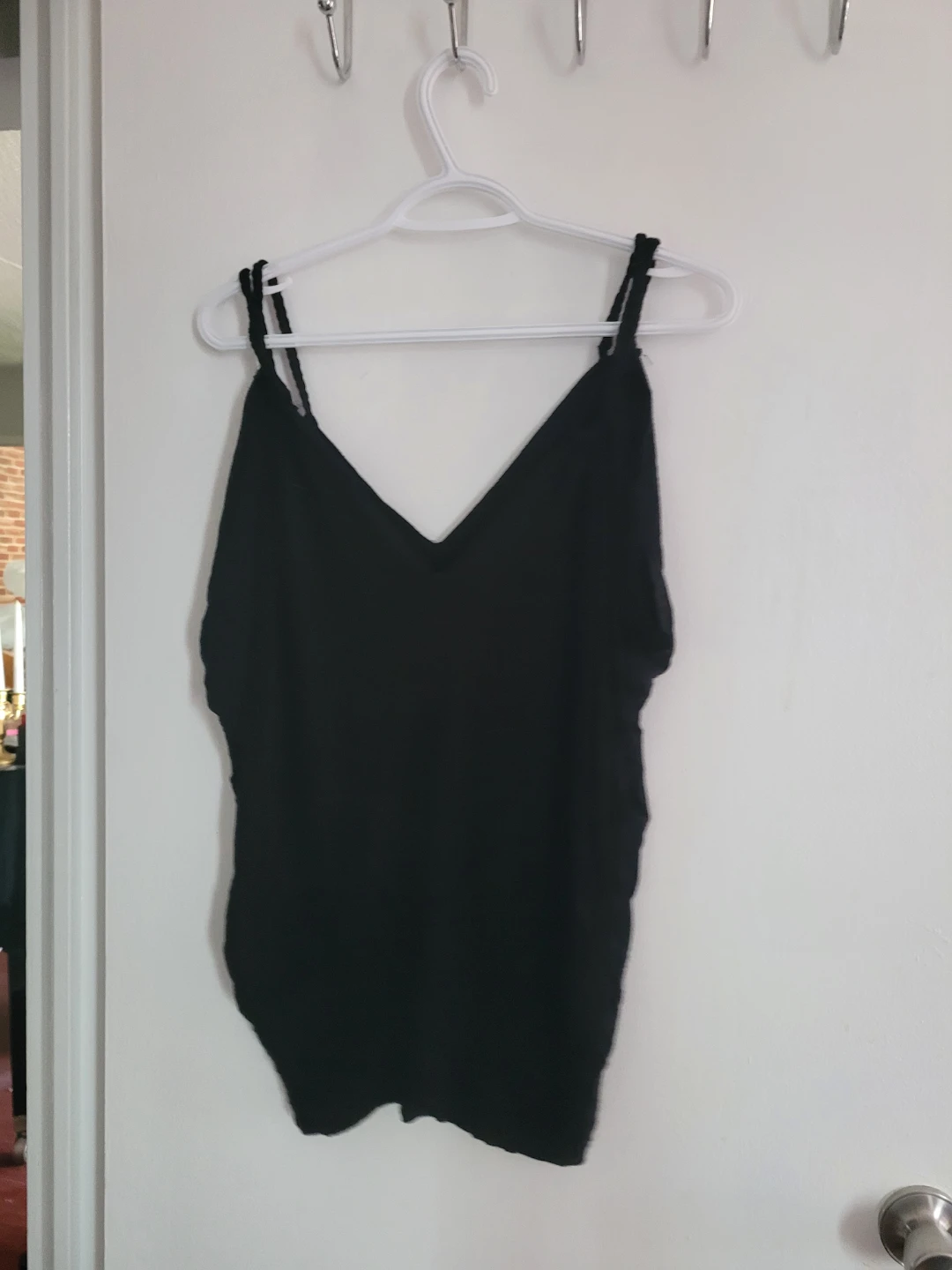 Black Camisole Tank Top - photo 2