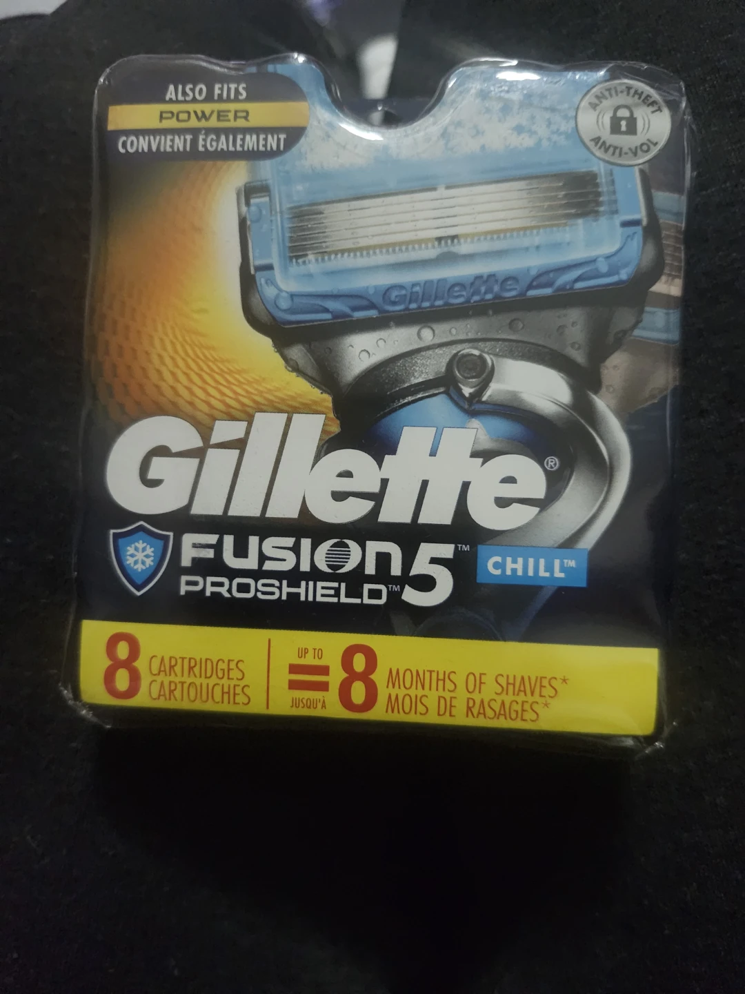 Gillette Fusion5 ProShield Chill Razor Cartridges - 8 Count