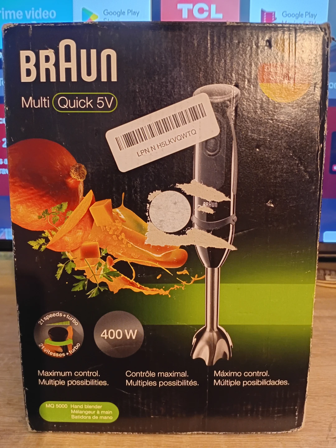 Braun Multi Quick 5V Hand Blender BNIB