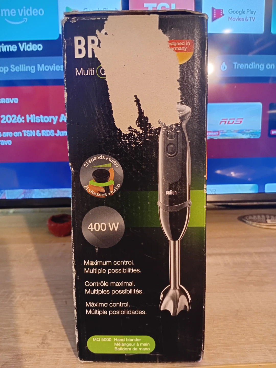 Braun Multi Quick 5V Hand Blender BNIB - photo 3