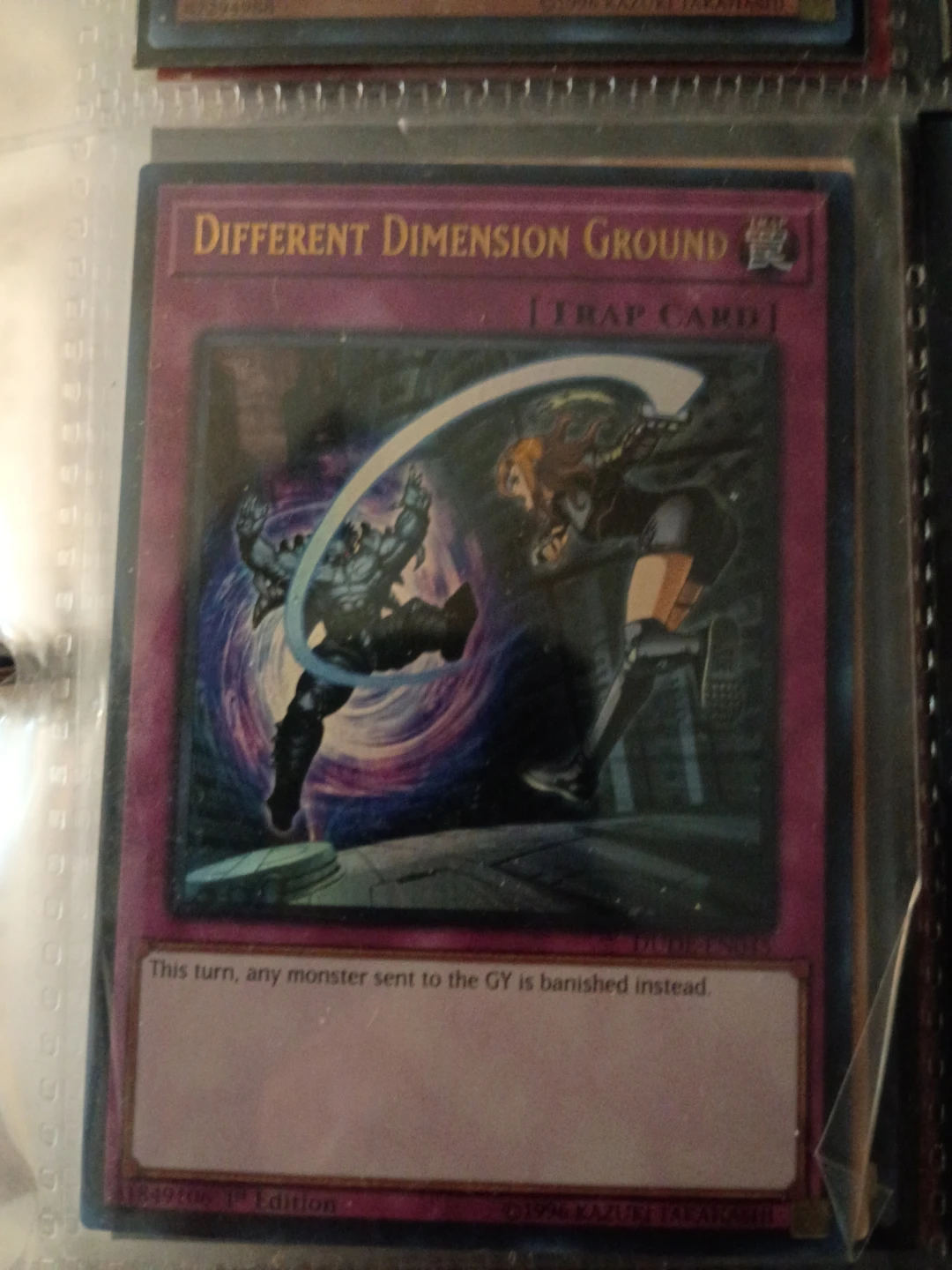 Yu-Gi-Oh! Different Dimension Ground ⚽ Card