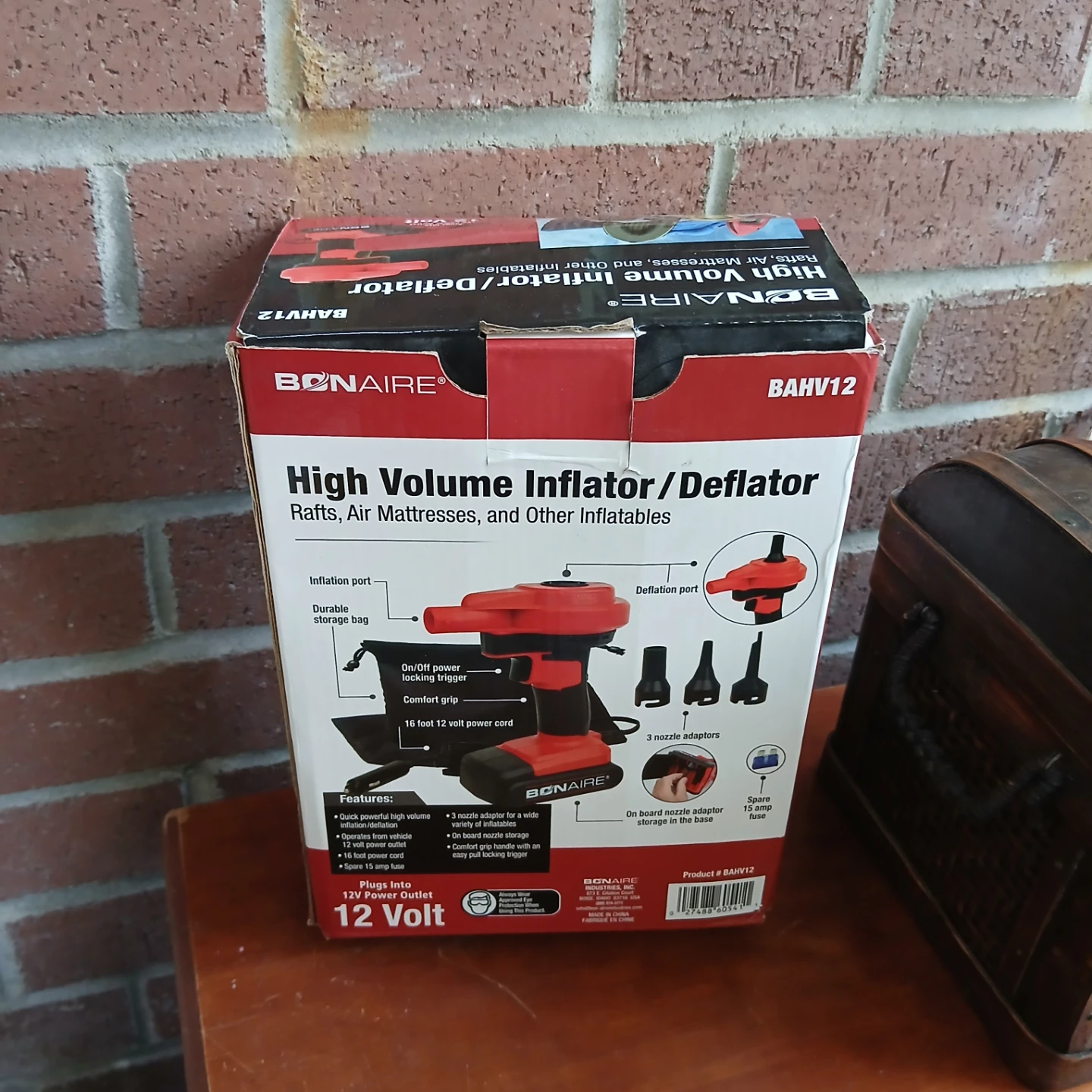 BONAIRE High Volume Inflator/Deflator BAHV12