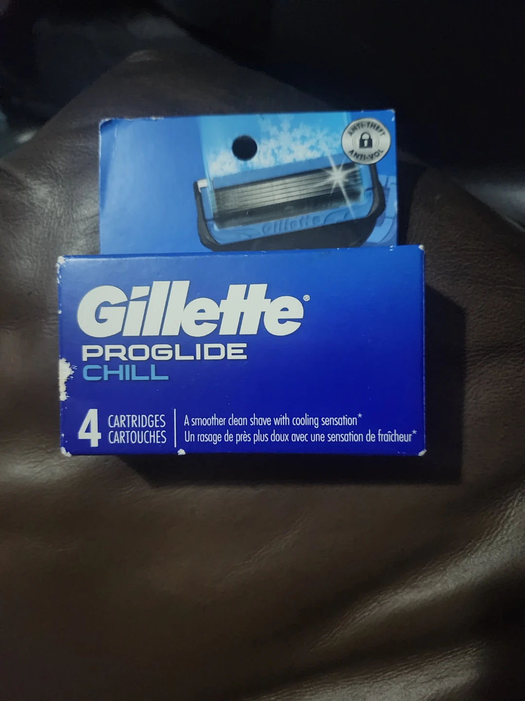Gillette Proglide Chill Razor Cartridges - 4 Count