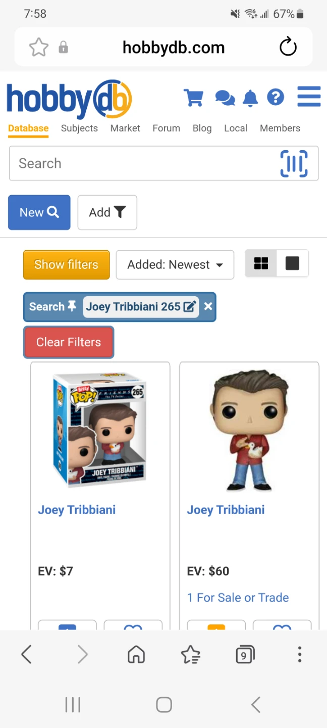 Funko Pop! Friends Joey and Ross - photo 2