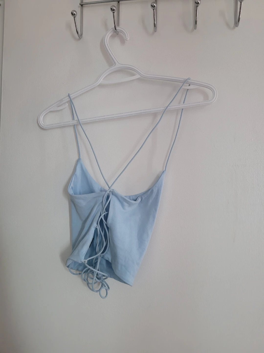 Light Blue Spaghetti Strap Top - photo 2