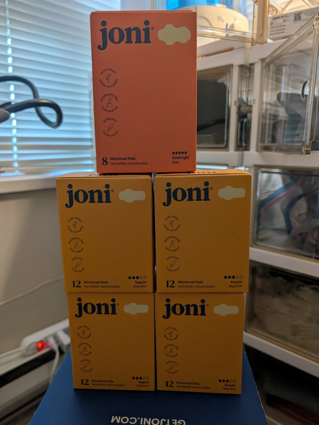 Joni Menstrual Pads - Overnight & Regular ⚽