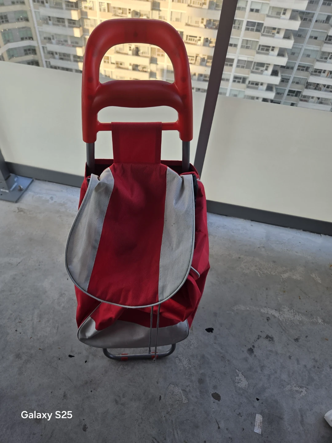 Red Shopping Cart Trolley Bag - photo 5