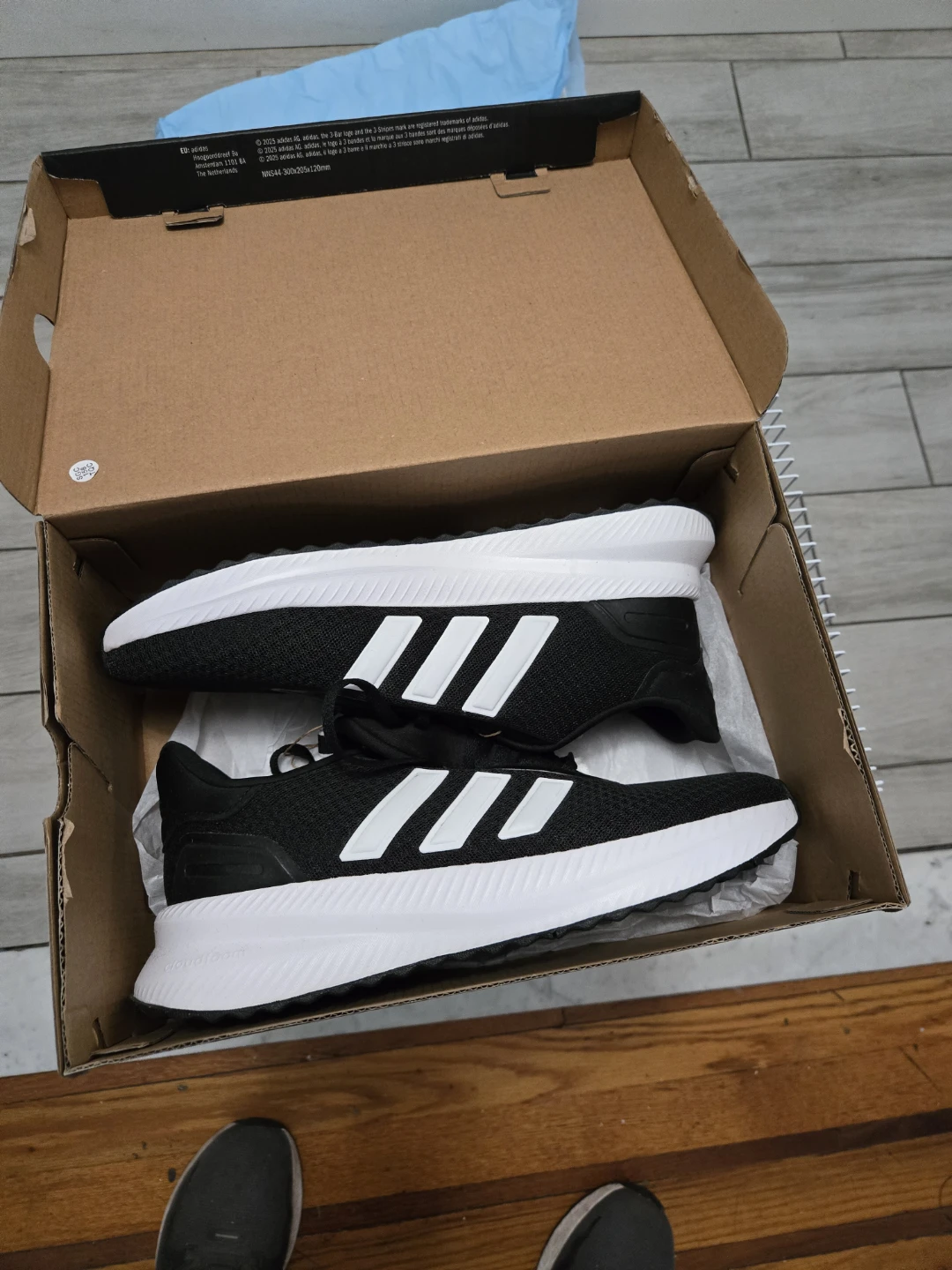 Adidas Running Shoes - Black/White