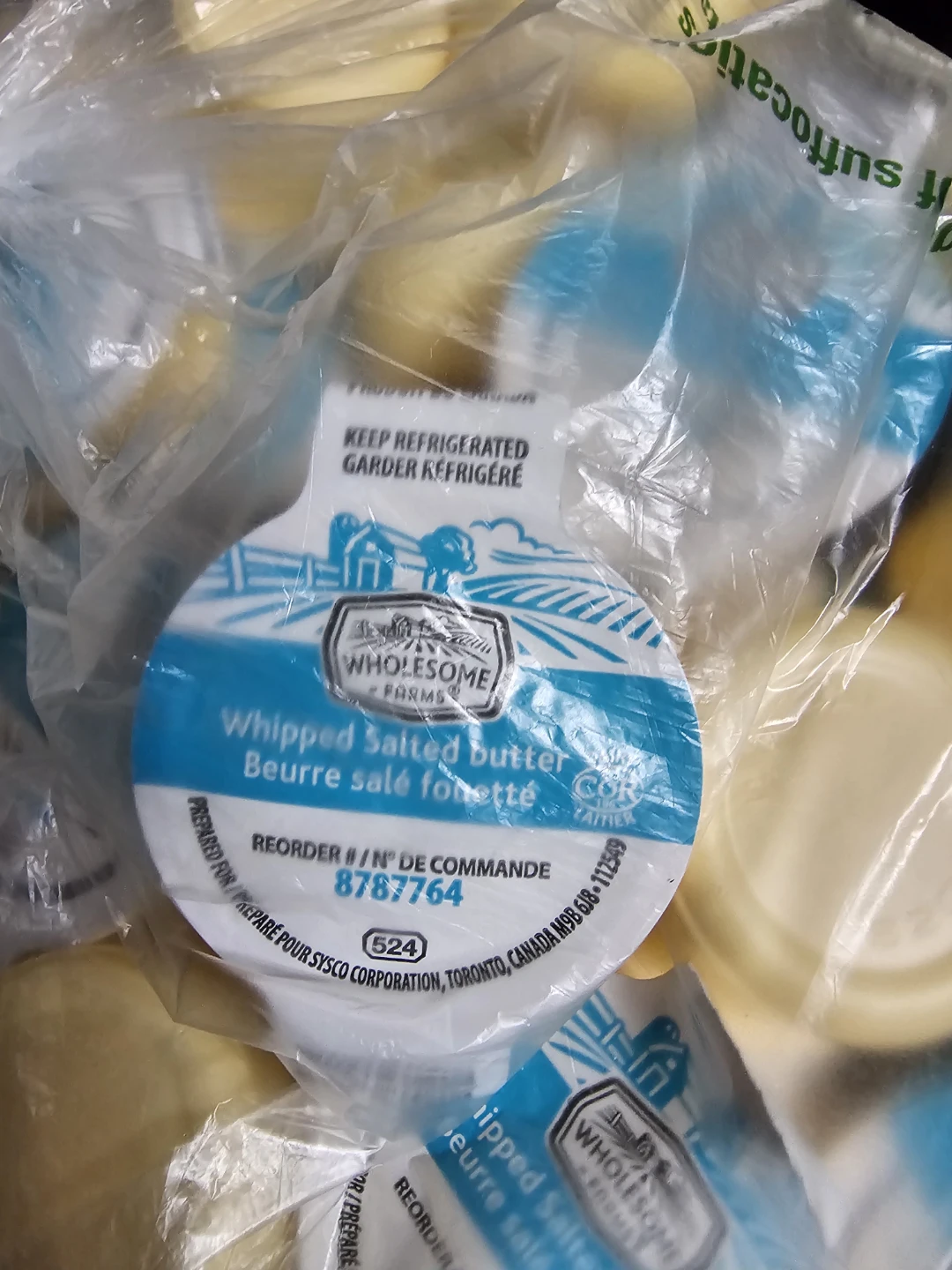 ⚽Wholesome Farms Whipped Salted Butter Portions