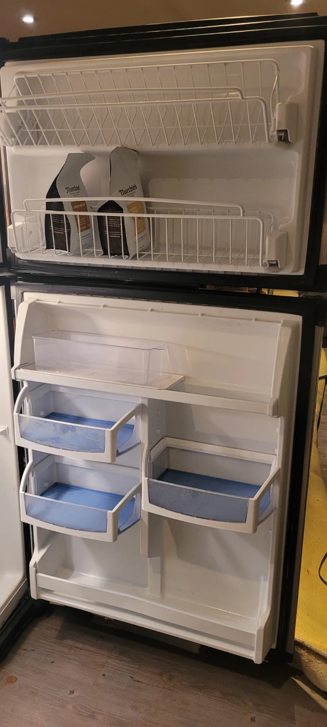 Stainless Whirlpool Refrigerator - photo 2
