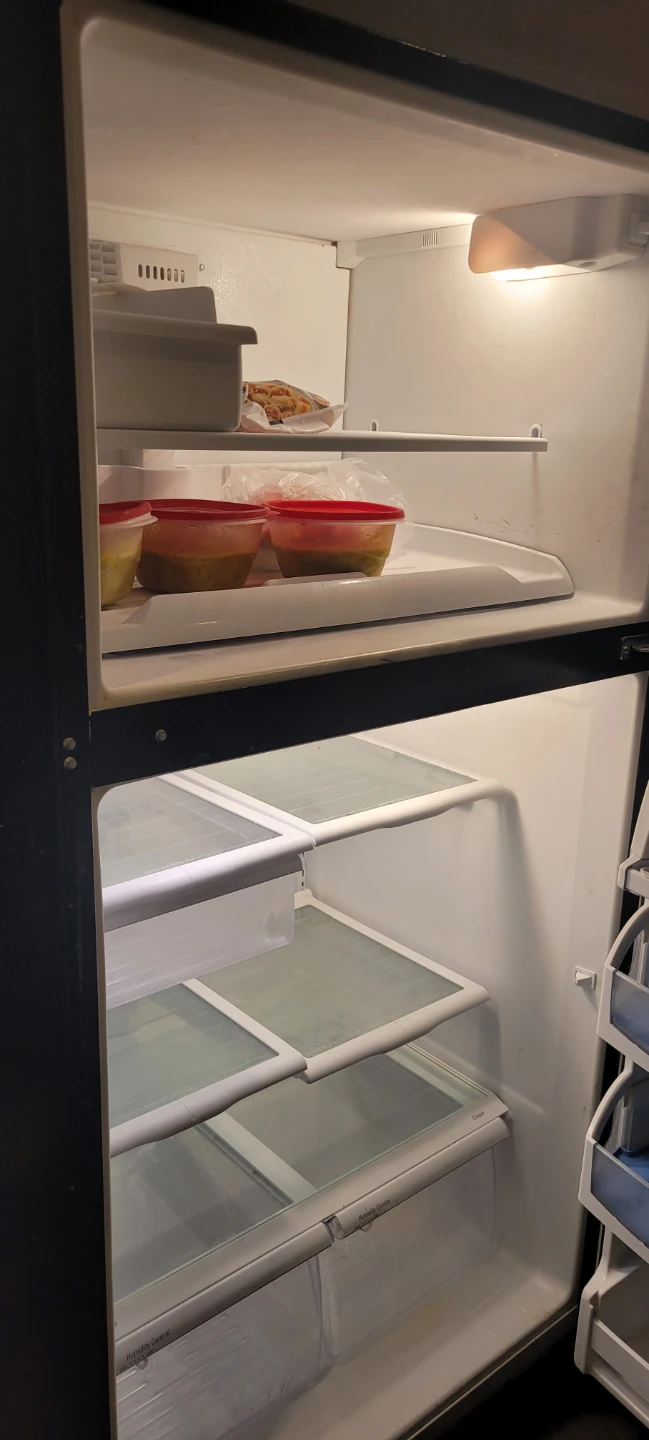 Stainless Whirlpool Refrigerator - photo 3
