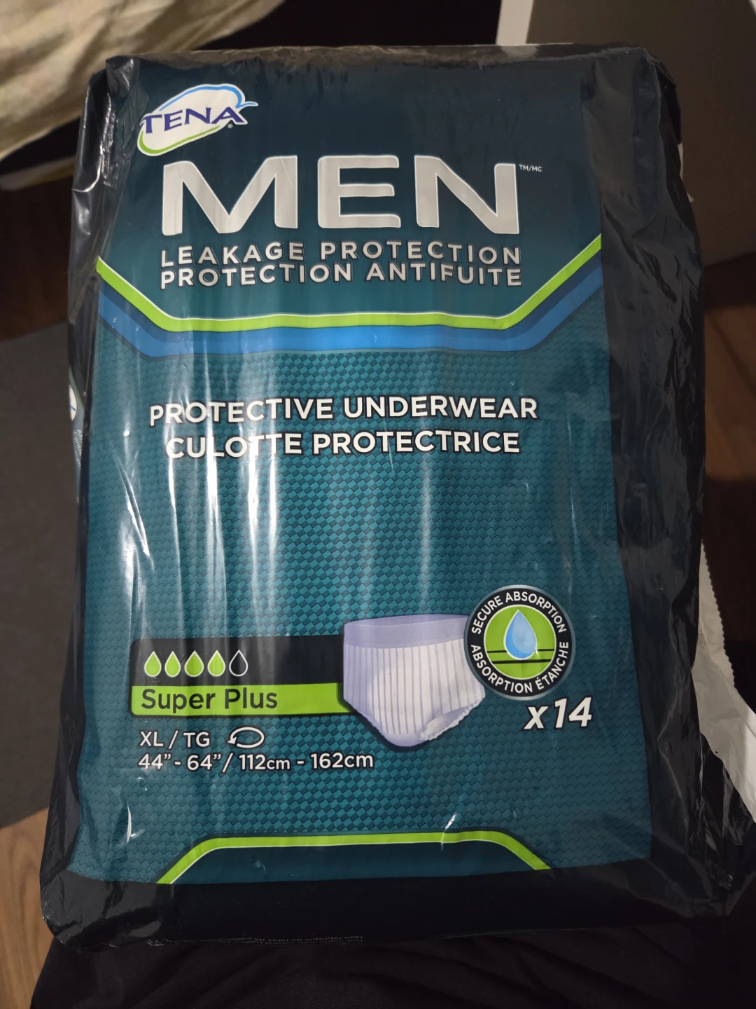 Tena Men Super Plus Leakage Protection Underwear XL