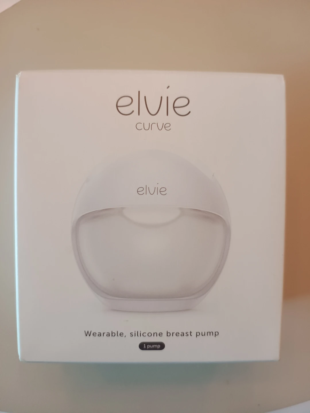 Elvie Curve Wearable Silicone Breast Pump