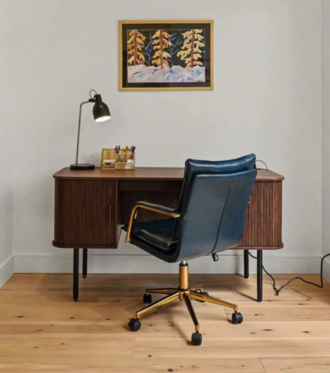Modern black and gold Desk Lamp - photo 2