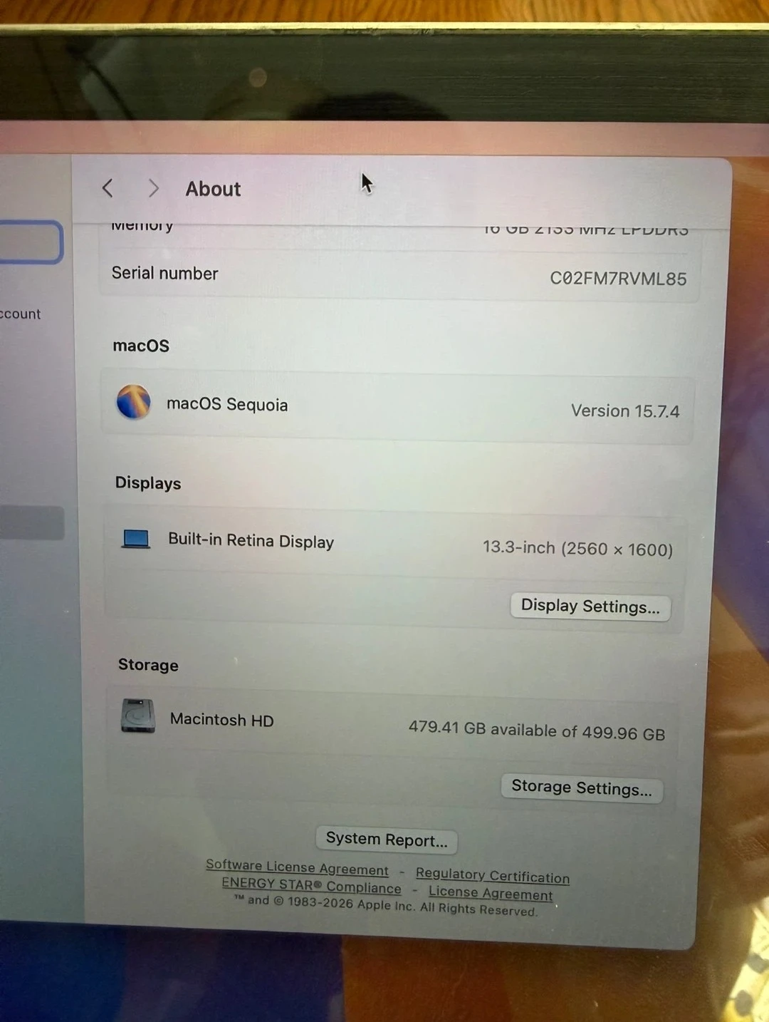 Apple MacBook Pro 13-inch 2020 - photo 3