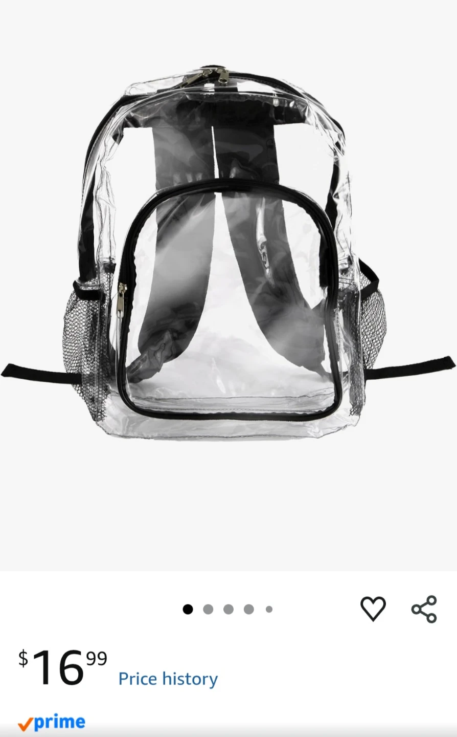 Crystal Clear Backpack - photo 2