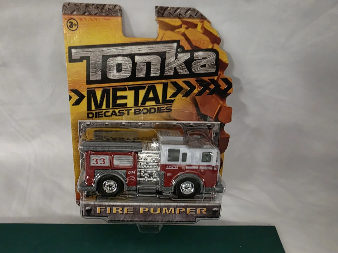 Tonka Metal Diecast Fire Pumper Toy Truck