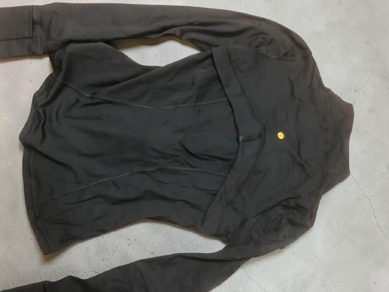 Lululemon Black Zip-Up Jacket and Leggings Set - photo 2