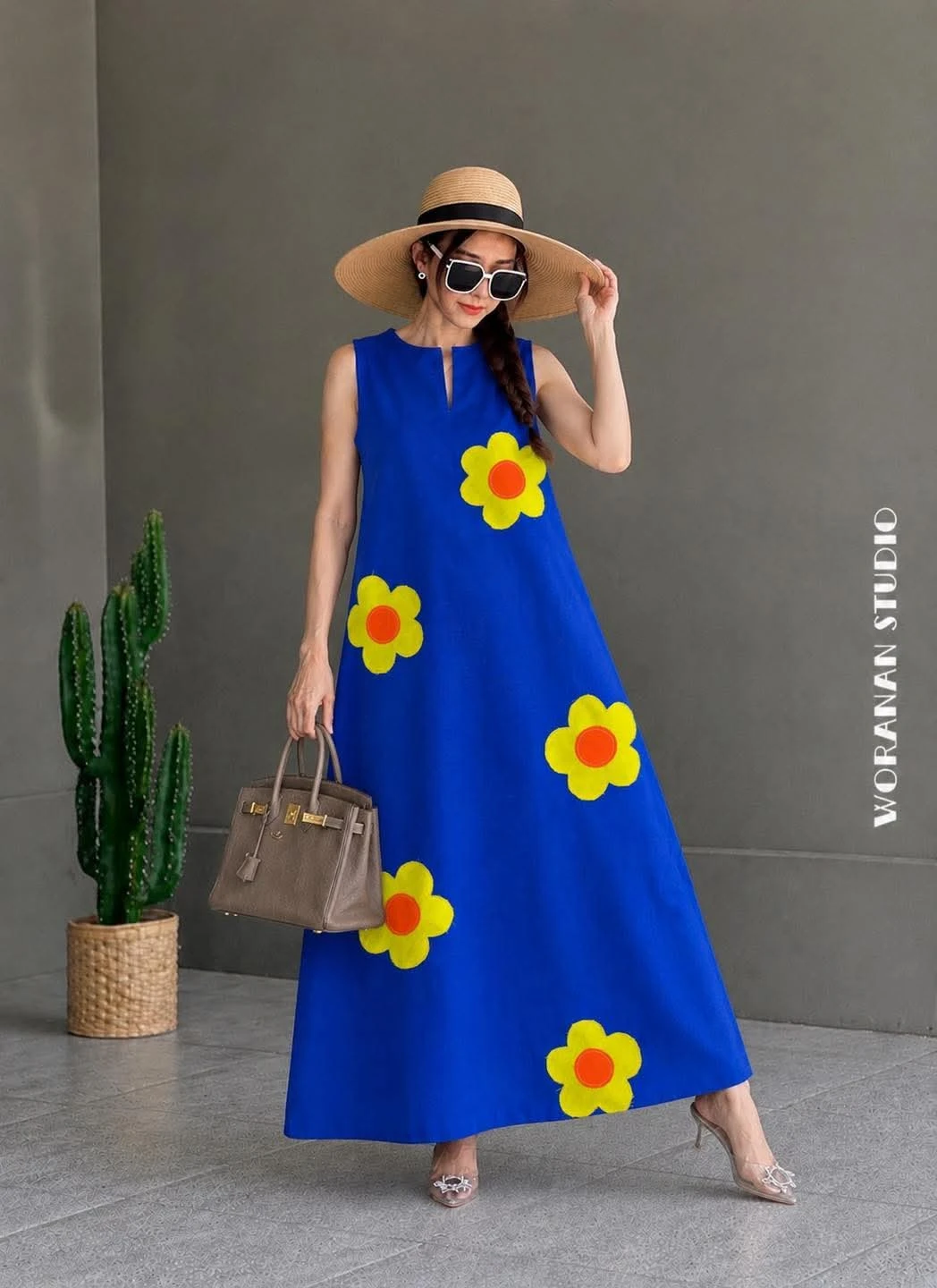 Women's Floral Maxi Dress - photo 2
