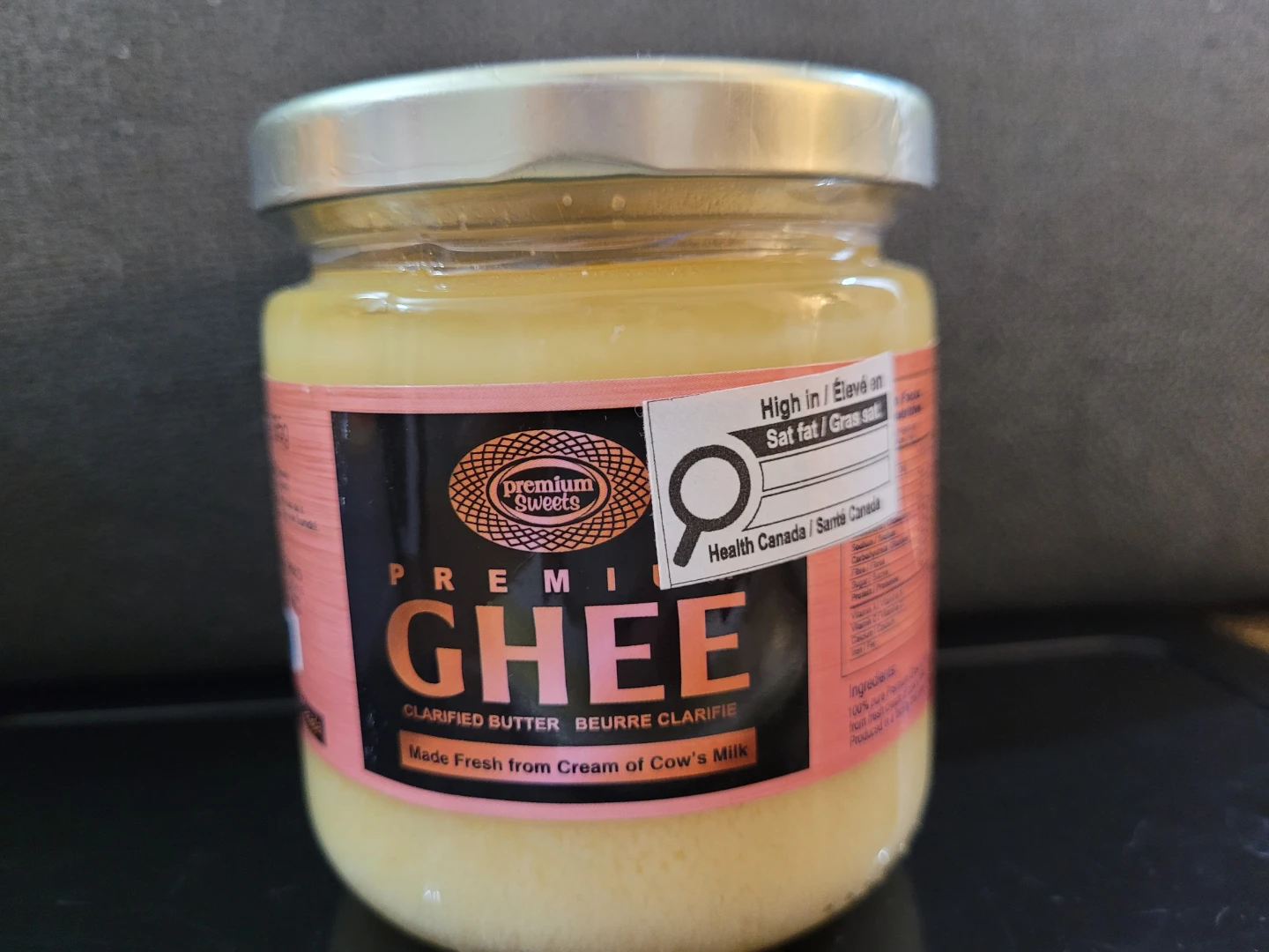 Premium Sweets Ghee Clarified Butter