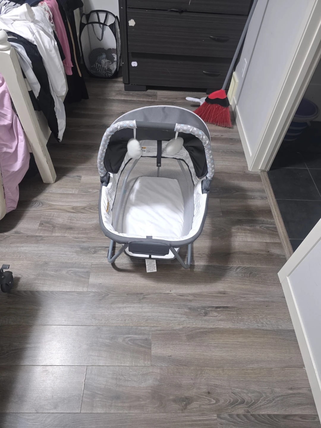 Baby Trend Nursery Den Playard with Rocking Cradle - photo 2